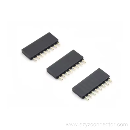 2.54mm Pitch Female Header Single Row Straight